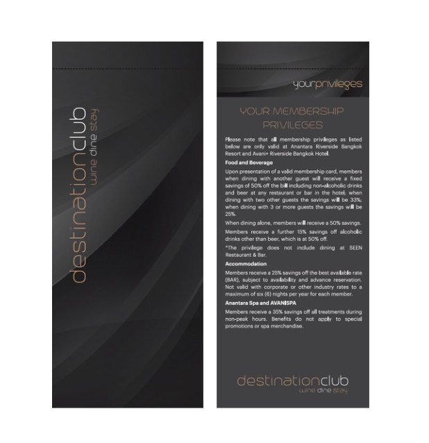 destinationclub certificates