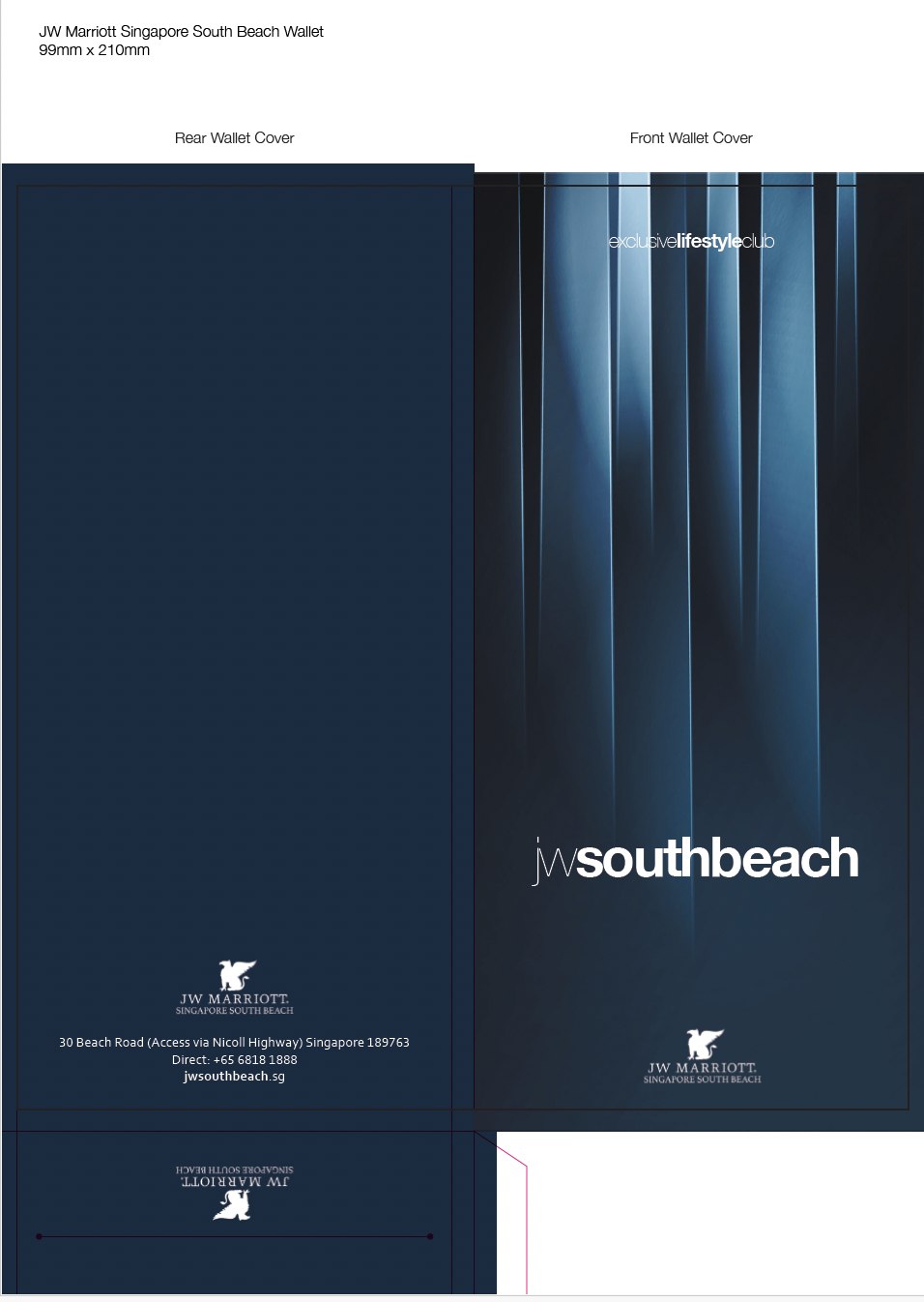 The South Beach Lifestyle membership wallet